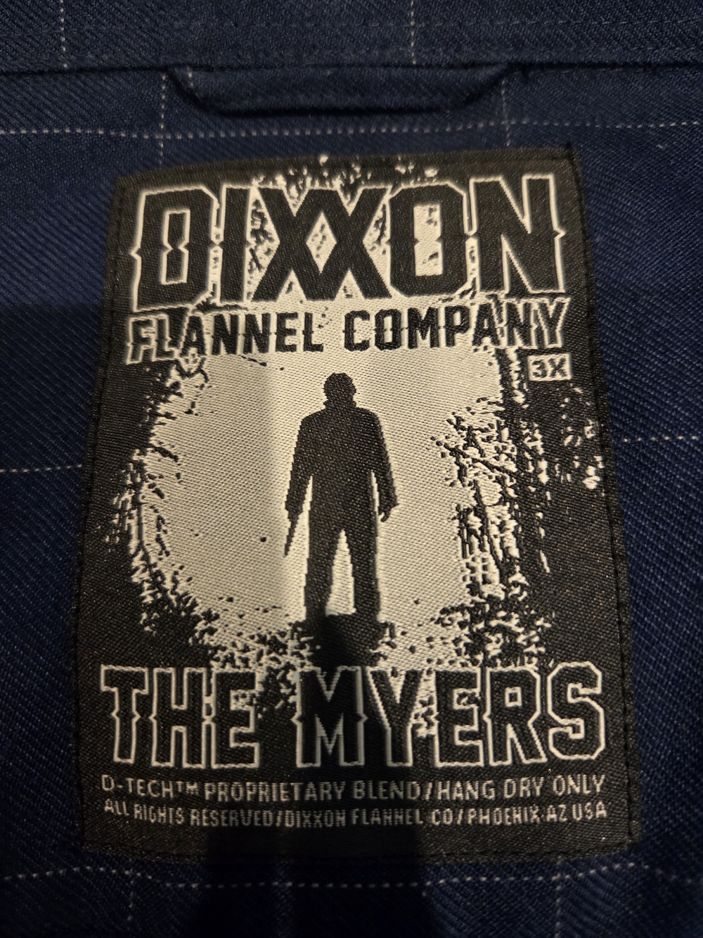 DIXXON Blue Plaid Casual Button-Down Shirt "The Myers"